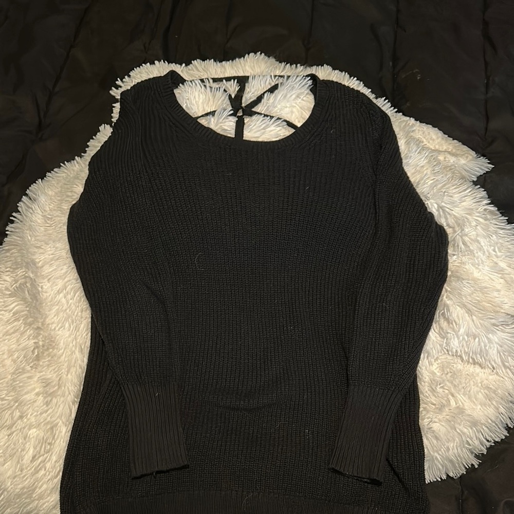 Elegant Black Women's Sweater